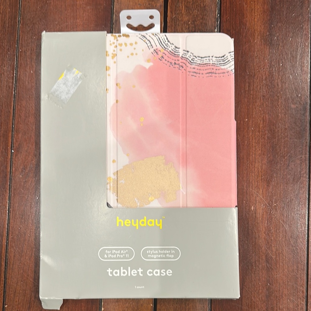 Heyday Pink and Gold Tablet Case